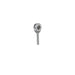 Rod Ends Commercial/Industrial Rod Ends 0.1875" ID Male Thread #10-32 Thread Right Hand Thread Steel Body Corrosion Resistant Plated Body Heat Treated Body Chrome Plated 52100 Steel Ball 