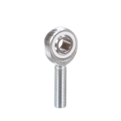 Rod Ends Commercial/Industrial Rod Ends 0.4375" ID Male Thread 7/16"-20 Thread Right Hand Thread Steel Body Corrosion Resistant Plated Body Heat Treated Body Chrome Plated 52100 Steel Ball 