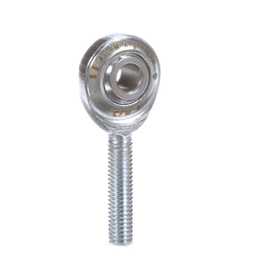 Rod Ends Commercial/Industrial Rod Ends 0.1875" ID Male Thread #10-32 Thread Right Hand Thread Steel Body Corrosion Resistant Plated Body Heat Treated Body Chrome Plated 52100 Steel Ball 