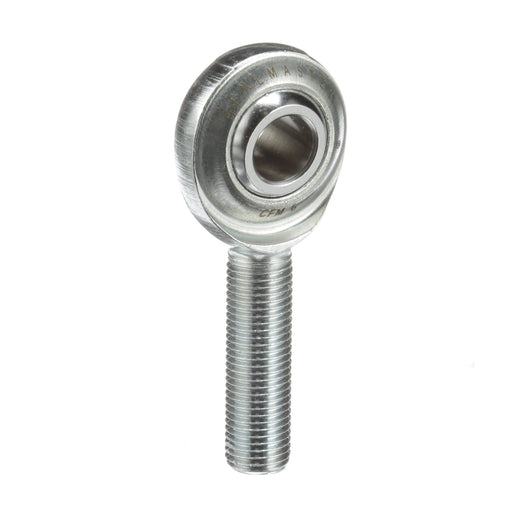 Rod Ends Commercial/Industrial Rod Ends 0.3750" ID Male Thread 3/8"-24 Thread Right Hand Thread Steel Body Corrosion Resistant Plated Body Heat Treated Body Chrome Plated 52100 Steel Ball 