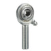 Rod Ends Commercial/Industrial Rod Ends 0.3750" ID Male Thread 3/8"-24 Thread Right Hand Thread Steel Body Corrosion Resistant Plated Body Heat Treated Body Chrome Plated 52100 Steel Ball Grease Fitting