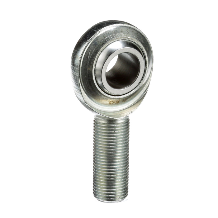 Rod Ends Commercial/Industrial Rod Ends 0.7500" ID Male Thread 3/4"-16 Thread Right Hand Thread Steel Body Corrosion Resistant Plated Body Heat Treated Body Chrome Plated 52100 Steel Ball 