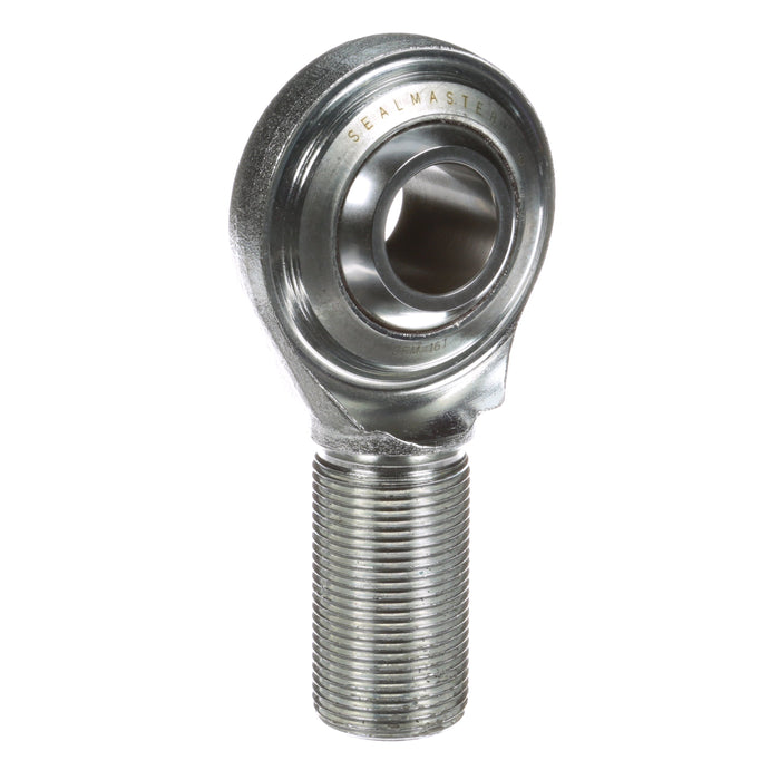 Rod Ends Commercial/Industrial Rod Ends 1.0000" ID Male Thread 1-1/4"-12 Thread Right Hand Thread Steel Body Corrosion Resistant Plated Body Heat Treated Body Chrome Plated 52100 Steel Ball PTFE Liner