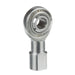 Rod Ends Commercial/Industrial Rod Ends 0.3125" ID Female Thread 5/16"-24 Thread Right Hand Thread Steel Body Corrosion Resistant Plated Body Heat Treated Body Chrome Plated 52100 Steel Ball 