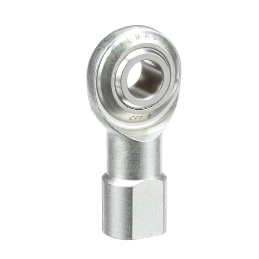 Rod Ends Commercial/Industrial Rod Ends 0.5000" ID Female Thread 1/2"-20 Thread Right Hand Thread Steel Body Corrosion Resistant Plated Body Heat Treated Body Chrome Plated 52100 Steel Ball 