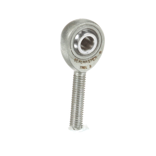 Rod Ends Precision Series Rod Ends 0.1875" ID Male Thread #10-32 Thread Left Hand Thread Steel Body Corrosion Resistant Plated Body Heat Treated Body Chrome Plated 52100 Steel Ball 