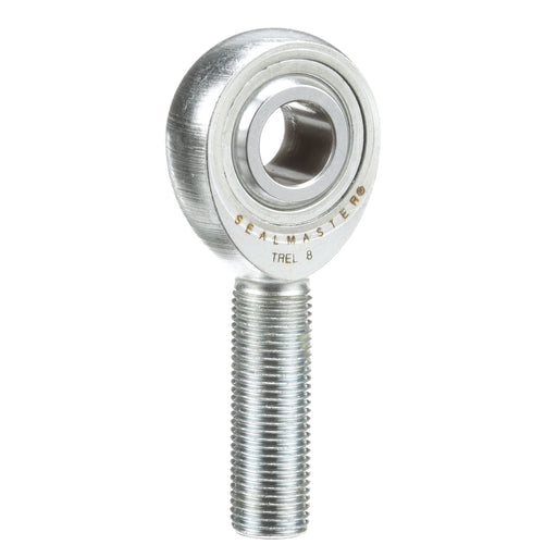 Rod Ends Precision Series Rod Ends 0.5000" ID Male Thread 1/2"-20 Thread Left Hand Thread Steel Body Corrosion Resistant Plated Body Heat Treated Body Chrome Plated 52100 Steel Ball 