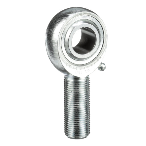 Rod Ends Precision Series Rod Ends 0.7500" ID Male Thread 3/4"-16 Thread Left Hand Thread Steel Body Corrosion Resistant Plated Body Heat Treated Body Chrome Plated 52100 Steel Ball Grease Fitting