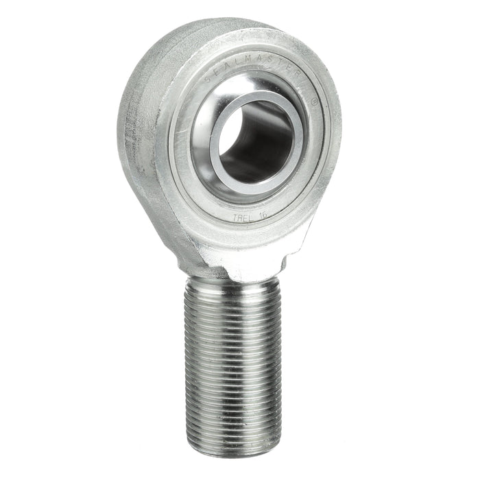 Rod Ends Precision Series Rod Ends 1.0000" ID Male Thread 1-1/4"-12 Thread Left Hand Thread Steel Body Corrosion Resistant Plated Body Heat Treated Body Chrome Plated 52100 Steel Ball 