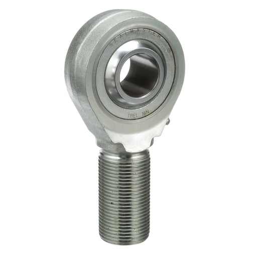 Rod Ends Precision Series Rod Ends 1.0000" ID Male Thread 1-1/4"-12 Thread Left Hand Thread Steel Body Corrosion Resistant Plated Body Heat Treated Body Chrome Plated 52100 Steel Ball Grease Fitting