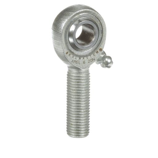 Rod Ends Precision Series Rod Ends 0.3750" ID Male Thread 3/8"-24 Thread Left Hand Thread Steel Body Corrosion Resistant Plated Body Heat Treated Body Chrome Plated 52100 Steel Ball Grease Fitting