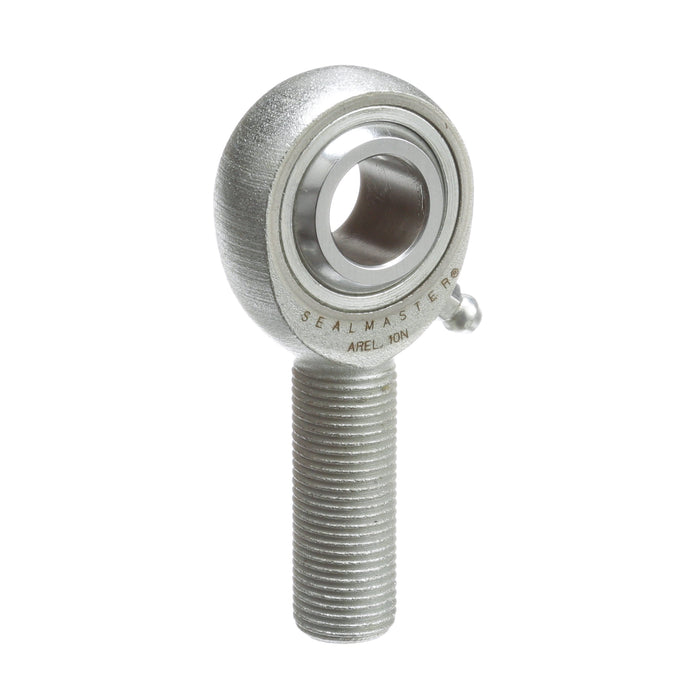 Rod Ends Precision Series Rod Ends 0.6250" ID Male Thread 5/8"-18 Thread Left Hand Thread Steel Body Corrosion Resistant Plated Body Heat Treated Body Chrome Plated 52100 Steel Ball Grease Fitting