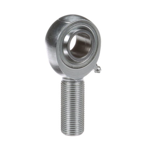 Rod Ends Precision Series Rod Ends 0.7500" ID Male Thread 3/4"-16 Thread Left Hand Thread Steel Body Corrosion Resistant Plated Body Heat Treated Body Chrome Plated 52100 Steel Ball Grease Fitting