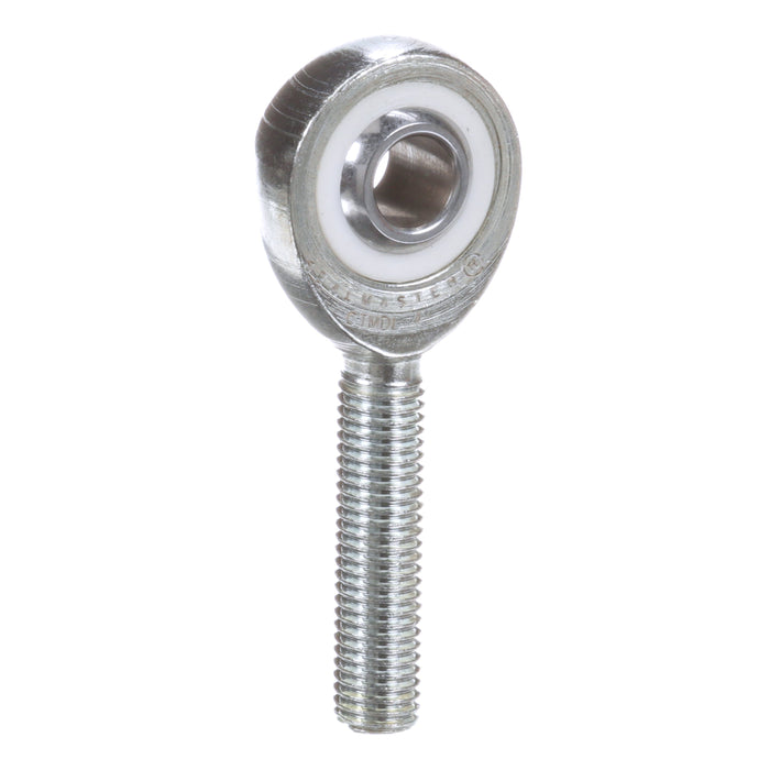 Rod Ends Commercial/Industrial Rod Ends 0.2500" ID Male Thread 1/4"-28 Thread Left Hand Thread Steel Body Corrosion Resistant Plated Body Heat Treated Body Chrome Plated 52100 Steel Ball 