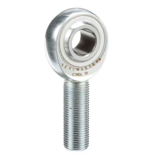 Rod Ends Commercial/Industrial Rod Ends 0.7500" ID Male Thread 3/4"-16 Thread Left Hand Thread Steel Body Corrosion Resistant Plated Body Heat Treated Body Chrome Plated 52100 Steel Ball 