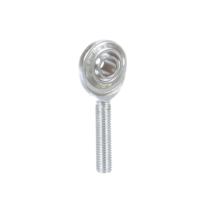 Rod Ends Commercial/Industrial Rod Ends 0.2500" ID Male Thread 1/4"-28 Thread Left Hand Thread Steel Body Corrosion Resistant Plated Body Heat Treated Body Chrome Plated 52100 Steel Ball 