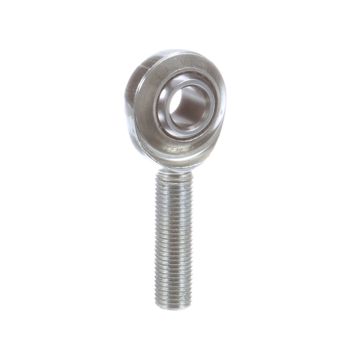 Rod Ends Commercial/Industrial Rod Ends 0.4375" ID Male Thread 7/16"-20 Thread Left Hand Thread Steel Body Corrosion Resistant Plated Body Heat Treated Body Chrome Plated 52100 Steel Ball PTFE Liner