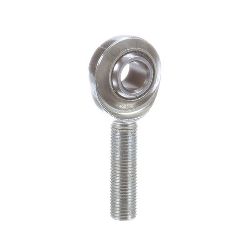 Rod Ends Commercial/Industrial Rod Ends 0.3750" ID Male Thread 3/8"-24 Thread Left Hand Thread Steel Body Corrosion Resistant Plated Body Heat Treated Body Chrome Plated 52100 Steel Ball PTFE Liner