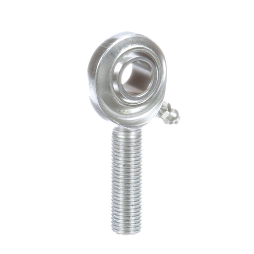 Rod Ends Commercial/Industrial Rod Ends 0.4375" ID Male Thread 7/16"-20 Thread Left Hand Thread Steel Body Corrosion Resistant Plated Body Heat Treated Body Chrome Plated 52100 Steel Ball Grease Fitting