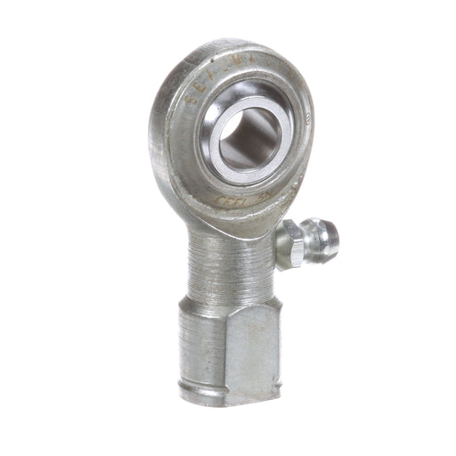 Rod Ends Commercial/Industrial Rod Ends 0.3125" ID Female Thread 5/16"-24 Thread Left Hand Thread Steel Body Corrosion Resistant Plated Body Heat Treated Body Chrome Plated 52100 Steel Ball Grease Fitting