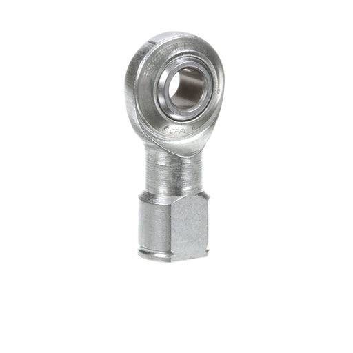 Rod Ends Commercial/Industrial Rod Ends 0.3750" ID Female Thread 3/8"-24 Thread Left Hand Thread Steel Body Corrosion Resistant Plated Body Heat Treated Body Chrome Plated 52100 Steel Ball 