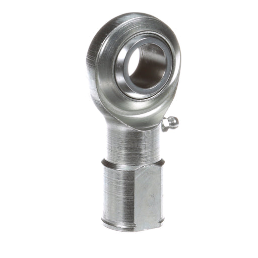 Rod Ends Commercial/Industrial Rod Ends 0.7500" ID Female Thread 3/4"-16 Thread Left Hand Thread Steel Body Corrosion Resistant Plated Body Heat Treated Body Chrome Plated 52100 Steel Ball Grease Fitting