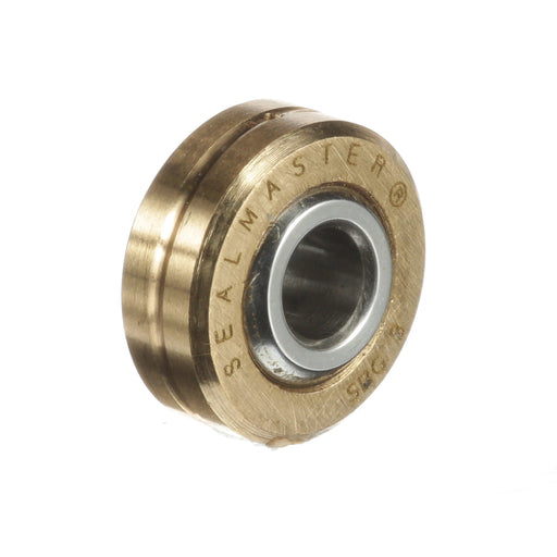 Spherical Bearings Precision Series Spherical Bearings 0.1875" ID 0.5625" OD Chrome Plated 52100 Steel Ball Grooved 