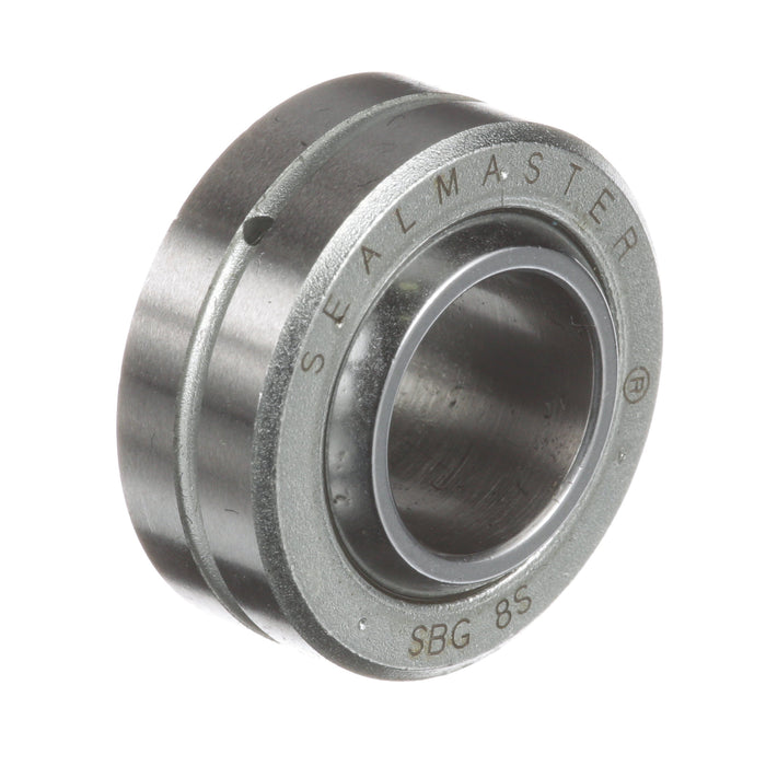 Spherical Bearings Precision Series Spherical Bearings 0.5000" ID 1.0000" OD Chrome Plated 52100 Steel Ball Grooved Heat Treated Outer Race