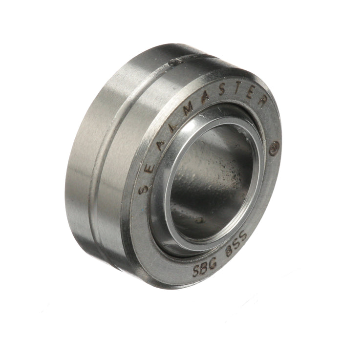 Spherical Bearings Precision Series Spherical Bearings 0.5000" ID 1.0000" OD Chrome Plated 52100 Steel Ball Grooved Stainless Steel