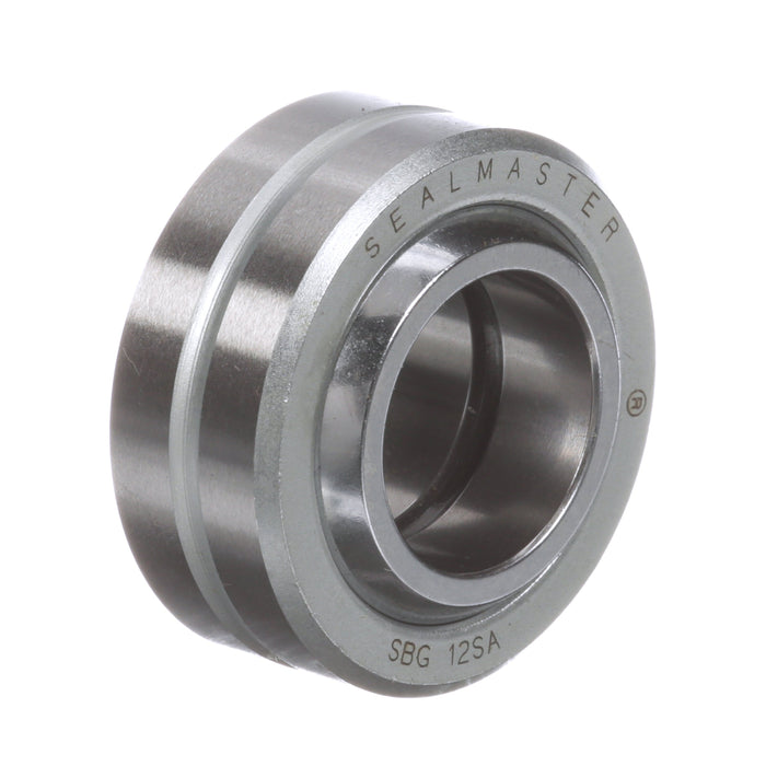 Spherical Bearings Precision Series Spherical Bearings 0.7500" ID 1.4375" OD Chrome Plated 52100 Steel Ball Grooved Heat Treated Outer Race Groove in Ball ID and Interconnection Hole