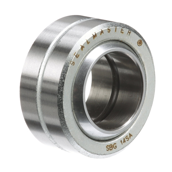 Spherical Bearings Precision Series Spherical Bearings 0.8750" ID 1.5625" OD Chrome Plated 52100 Steel Ball Grooved Heat Treated Outer Race Groove in Ball ID and Interconnection Hole