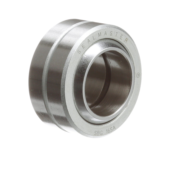 Spherical Bearings Precision Series Spherical Bearings 1.0000" ID 1.7500" OD Chrome Plated 52100 Steel Ball Grooved Heat Treated Outer Race Groove in Ball ID and Interconnection Hole