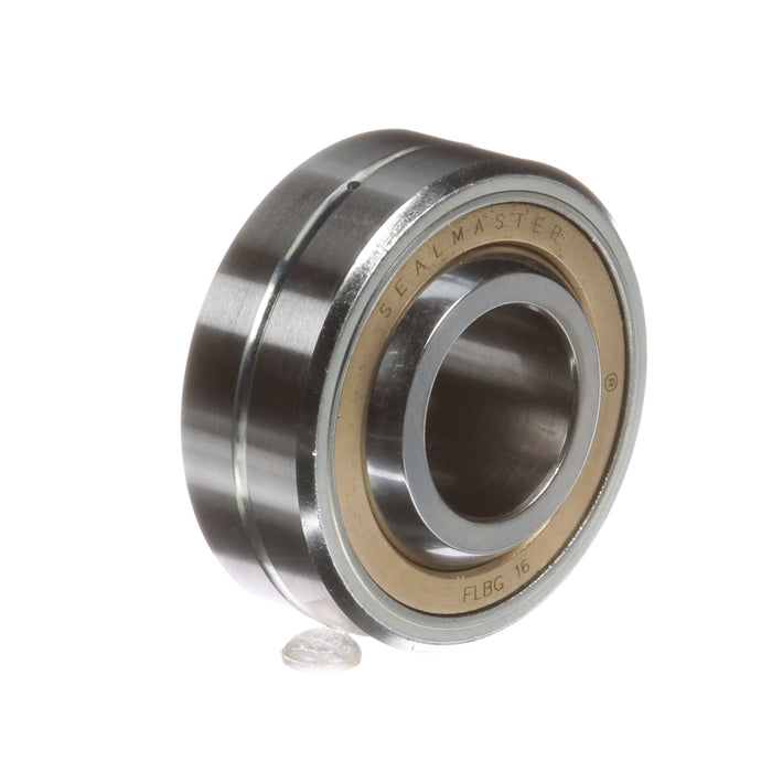 Spherical Bearings Precision Series Spherical Bearings 1.0000" ID 2.3750" OD Chrome Plated 52100 Steel Ball Grooved 