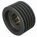 5 Groove Cast Iron Bushed Bore Multiple Sheave