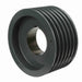 6 Groove Cast Iron Bushed Bore Multiple Sheave