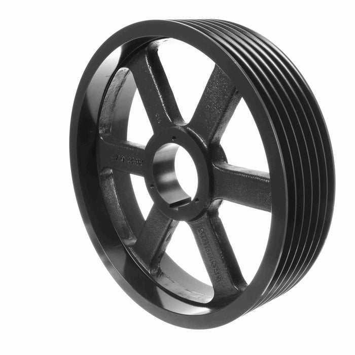 6 Groove Cast Iron Bushed Bore Multiple Sheave