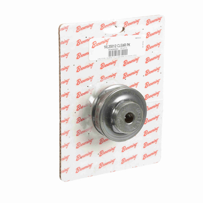1 Groove Cast Iron Finish Bore FHP Variable Pitch Sheave Clear Pack