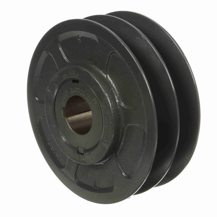 2 Groove Cast Iron Finish Bore FHP Variable Pitch Sheave