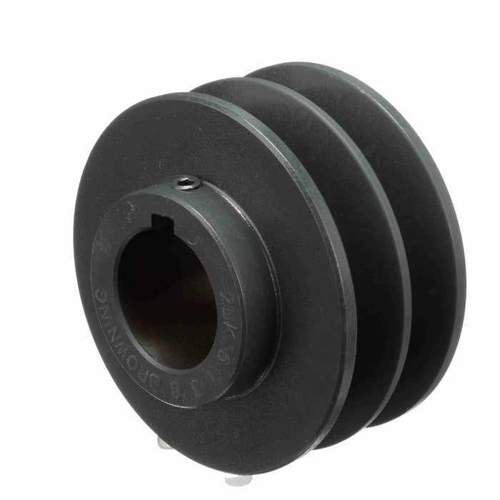 1 Groove Cast Iron Finish Bore FHP Variable Pitch Sheave