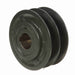 2 Groove Cast Iron Finish Bore FHP Variable Pitch Sheave