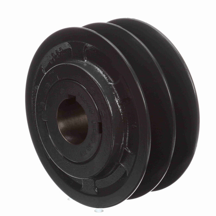 2 Groove Cast Iron Finish Bore FHP Variable Pitch Sheave