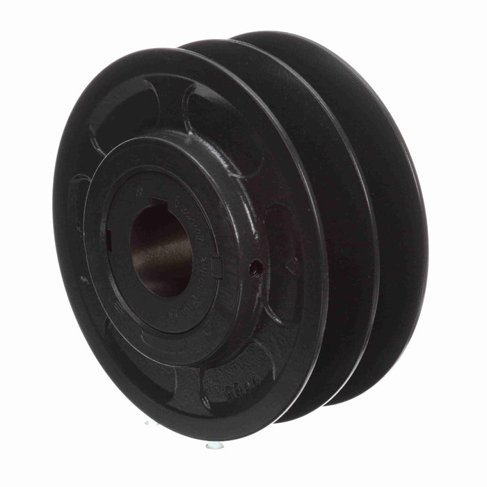 2 Groove Cast Iron Finish Bore FHP Variable Pitch Sheave