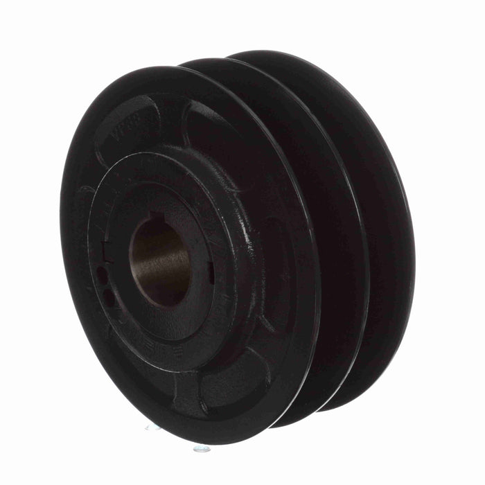 2 Groove Cast Iron Finish Bore FHP Variable Pitch Sheave