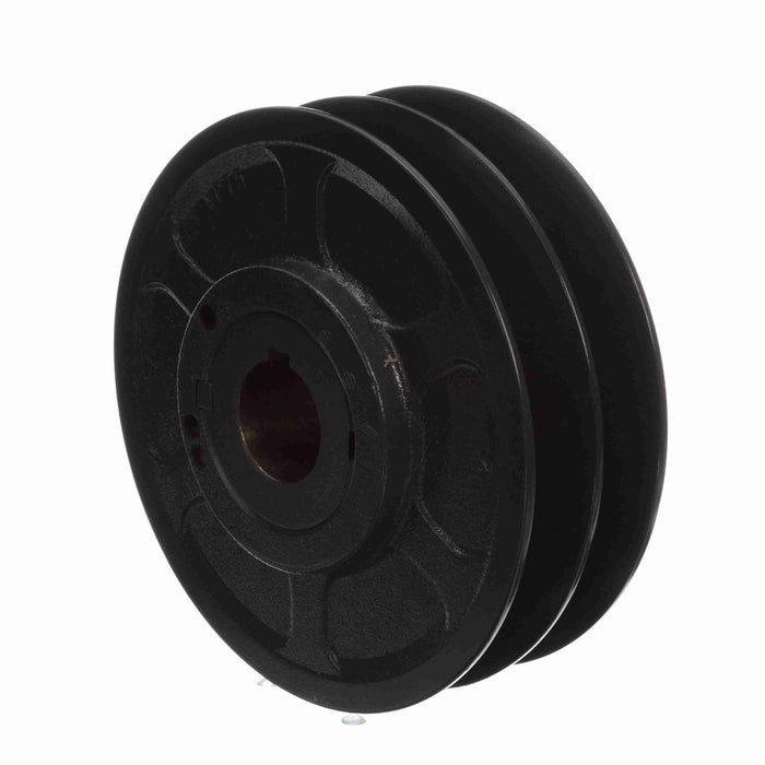 2 Groove Cast Iron Finish Bore FHP Variable Pitch Sheave