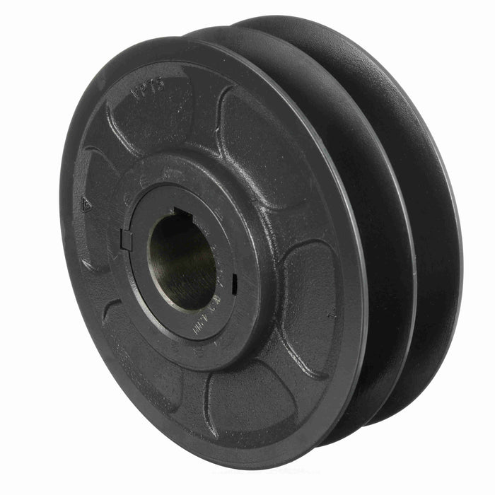 2 Groove Cast Iron Finish Bore FHP Variable Pitch Sheave