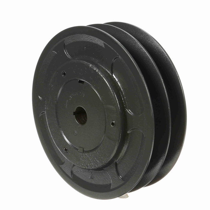 2 Groove Cast Iron Finish Bore FHP Variable Pitch Sheave