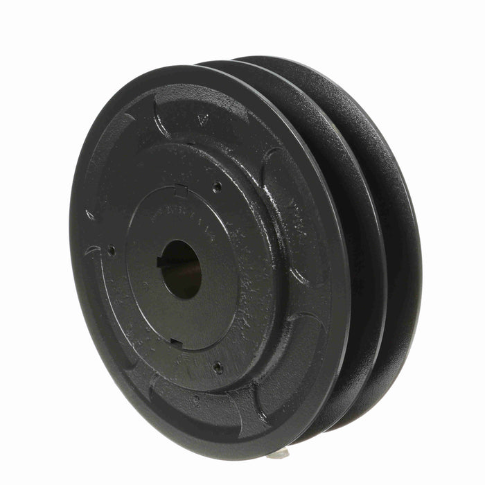 2 Groove Cast Iron Finish Bore FHP Variable Pitch Sheave