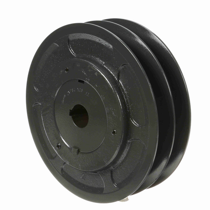 2 Groove Cast Iron Finish Bore FHP Variable Pitch Sheave