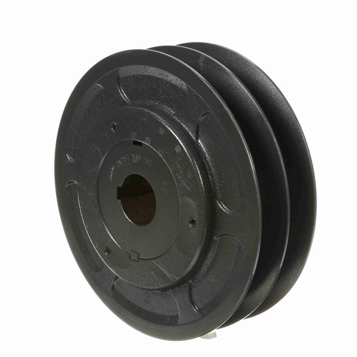 2 Groove Cast Iron Finish Bore FHP Variable Pitch Sheave