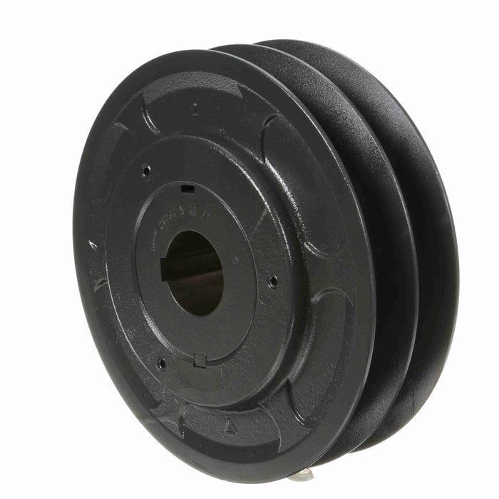 2 Groove Cast Iron Finish Bore FHP Variable Pitch Sheave